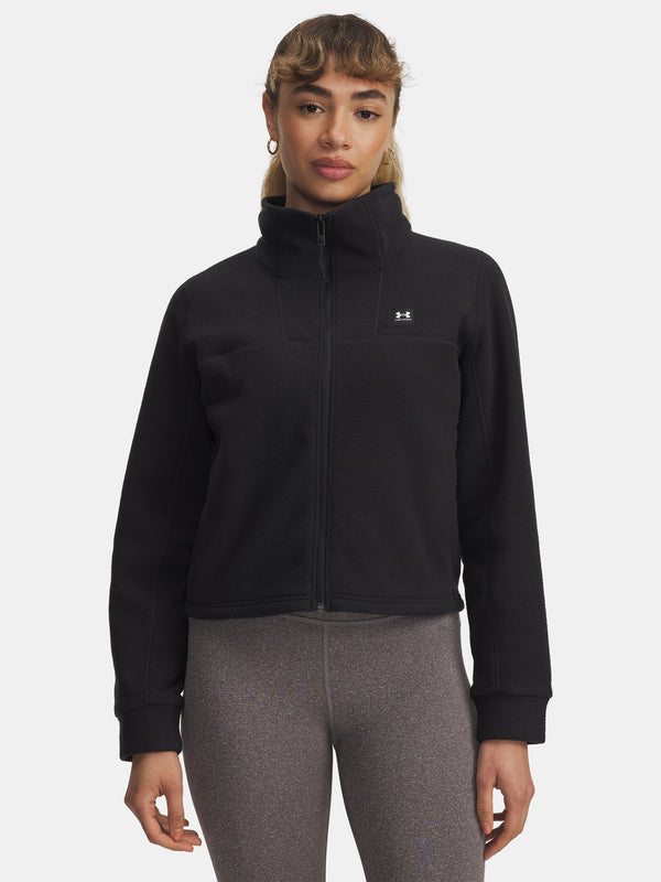 Under Armour Nõi pulóver UA W Expanse Fleece FZ-BLK Kapucnis pulóver 