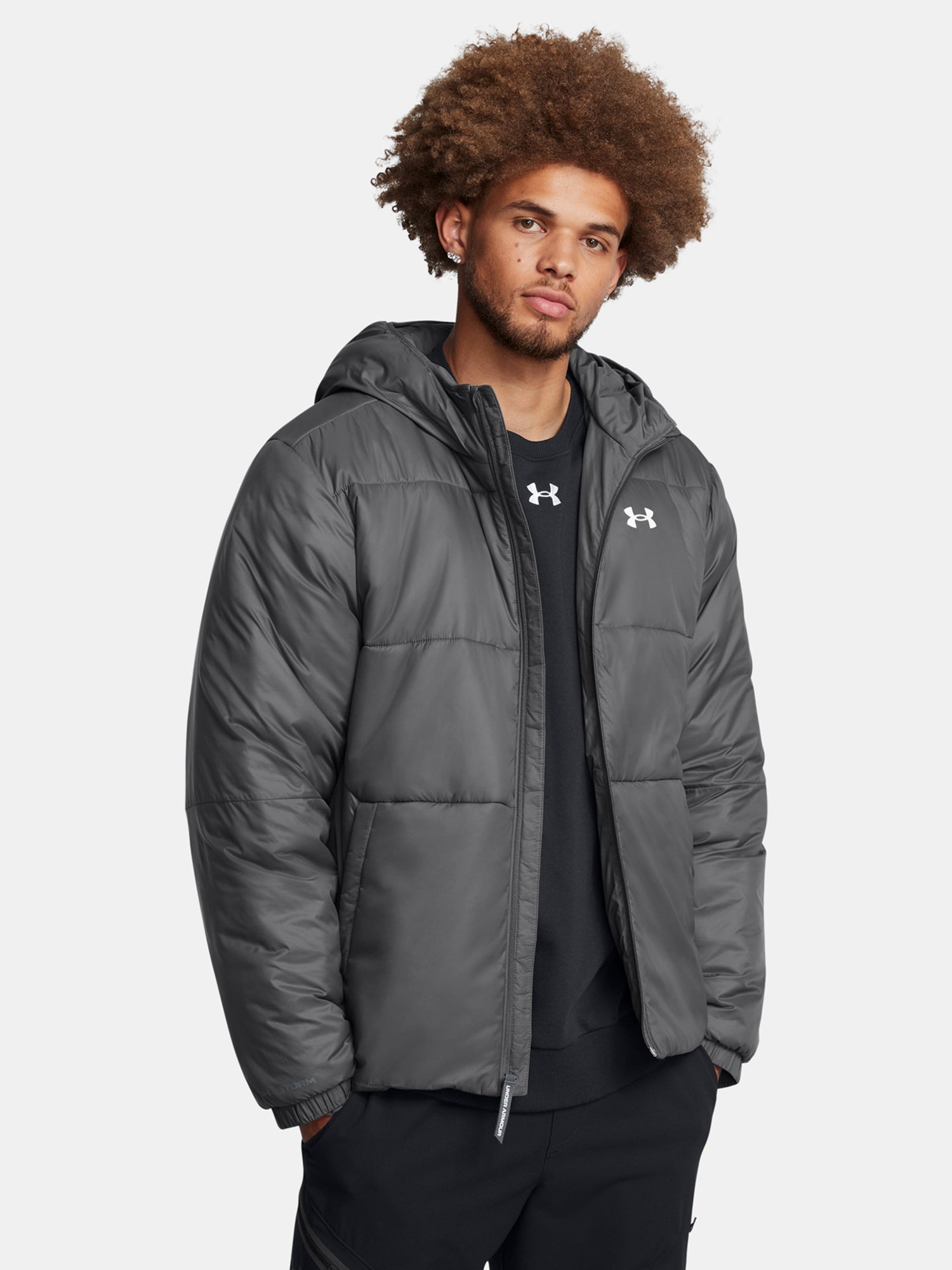 Under Armour Férfi LW INSULATED -GRY Kabát szürke
