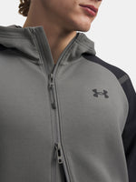 Férfi pulóver Under Armour UA Unstoppable Flc FZ HD EU-GRN