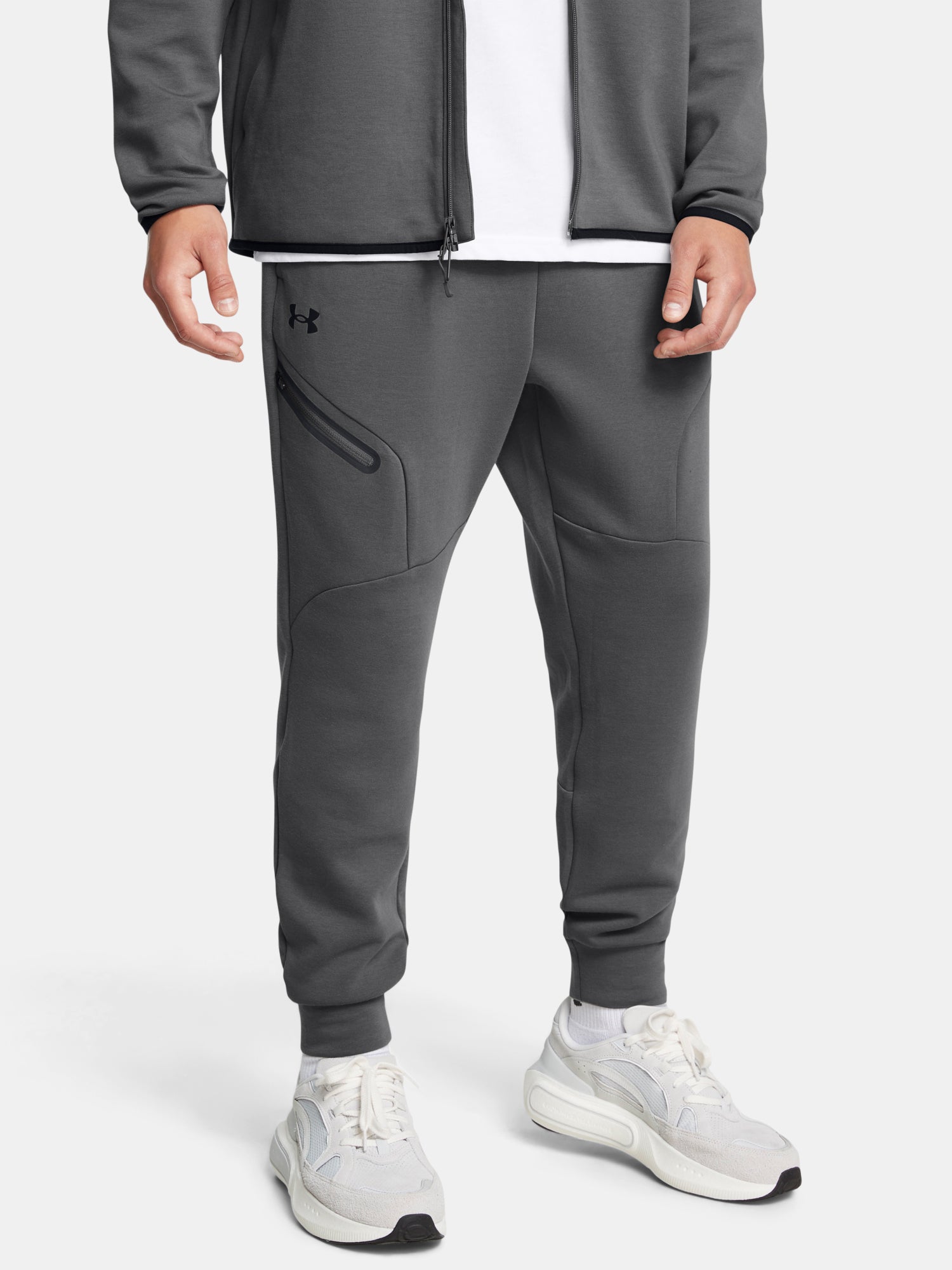 Under Armour Férfi melegítõnadrág UA Unstoppable Flc Jgr EU-GRY Nadrág