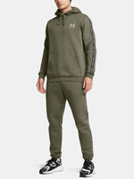 Under Armour Férfi UA Icon Fleece HD Taping Pulóver zöld