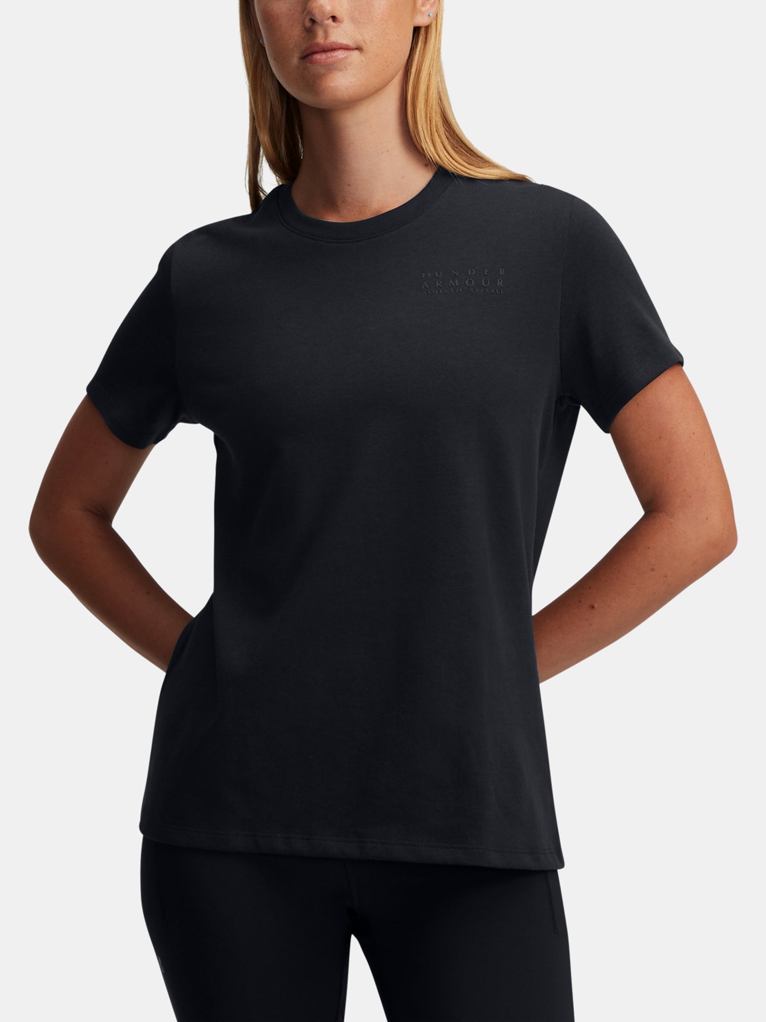 Under Armour Nõi póló UA HWT BRANDED CORE SS Póló