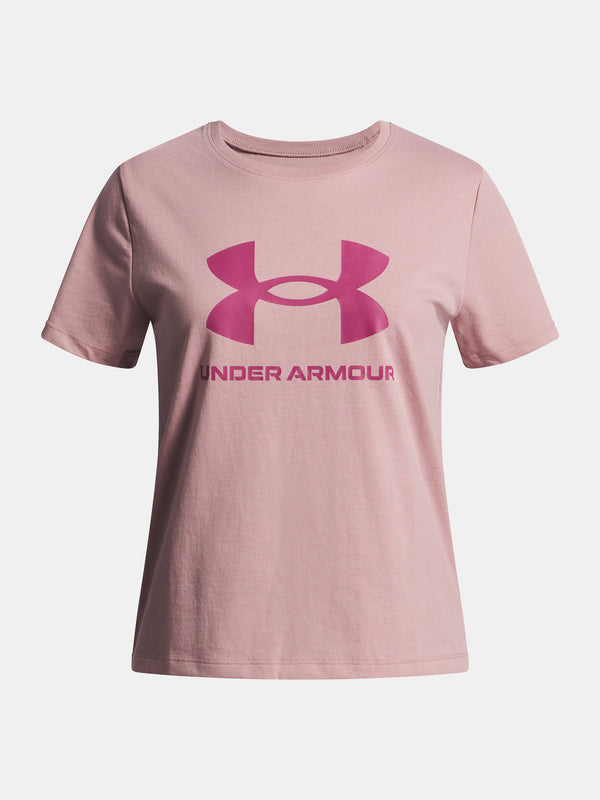 Under Armour Lány póló UA BIG LOGO SS-PNK Póló