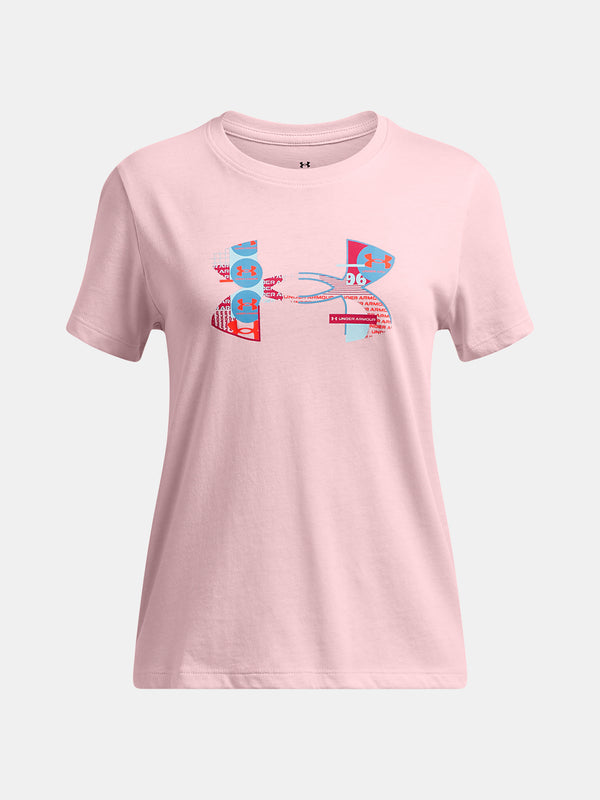 Under Armour Lány póló UA Big Logo UA Fill SS Póló