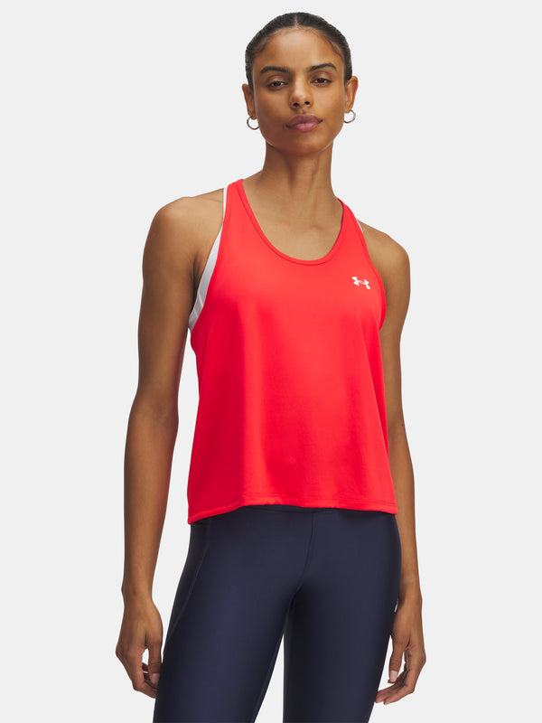 Under Armour Nõi trikó Tech Swing Tank-PIROS Atléta