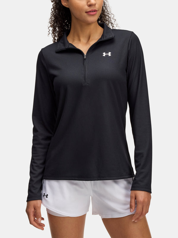 Under Armour Nõi póló Tech Rib 1/2 Zip Pulóver