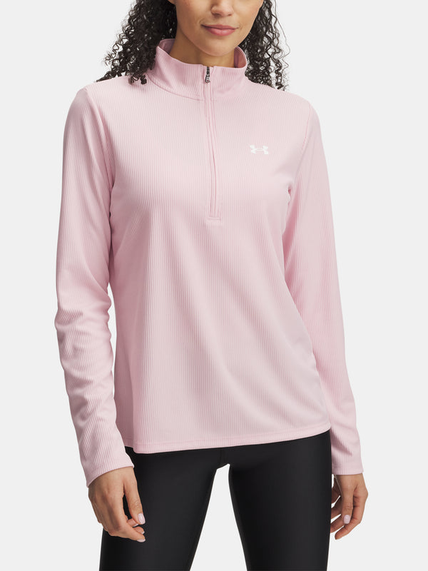 Under Armour Nõi póló Tech Rib 1/2 Zip Pulóver