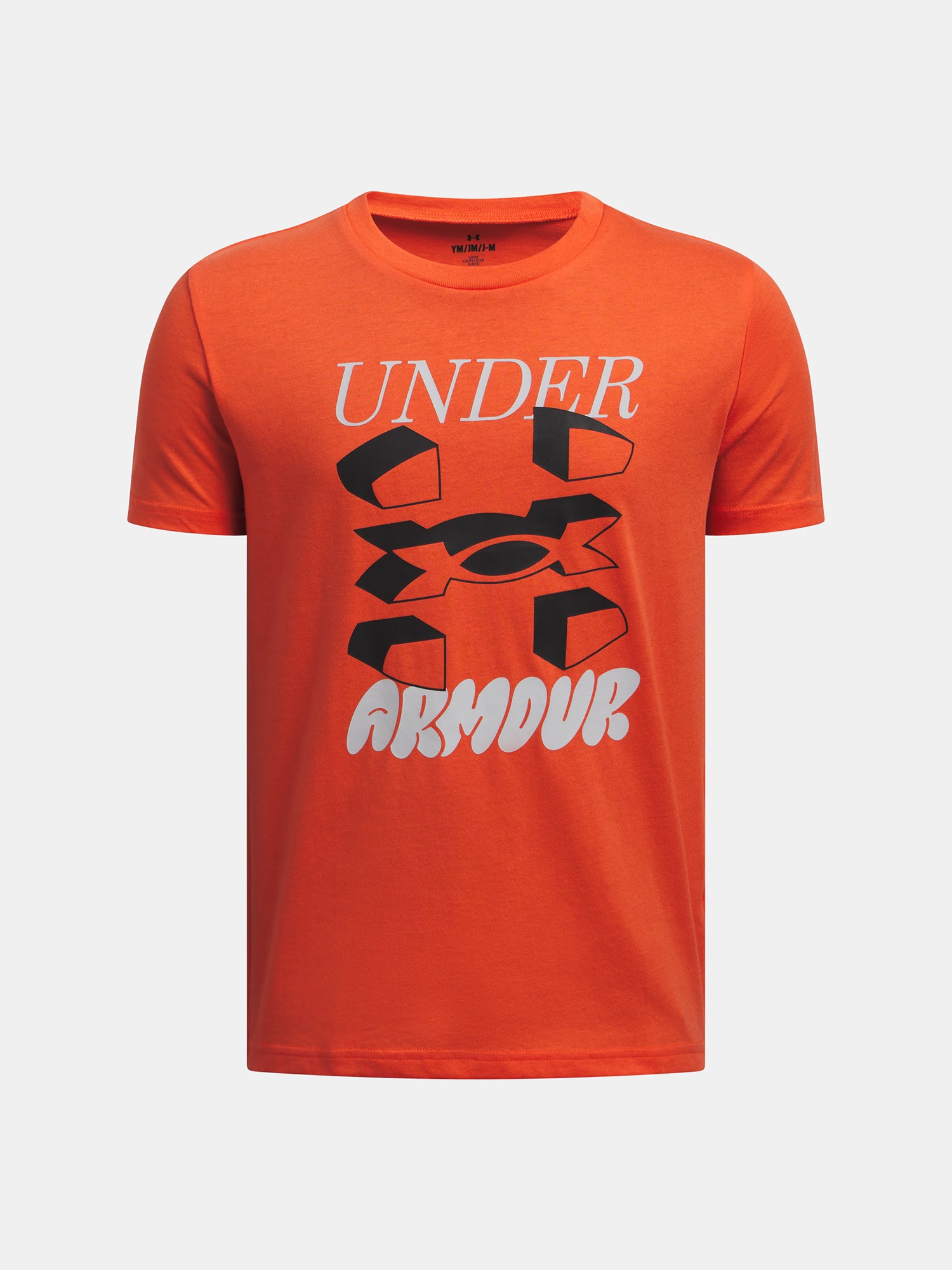 Under Armour Fiú póló UA B SPLIT BIG LOGO SS Póló