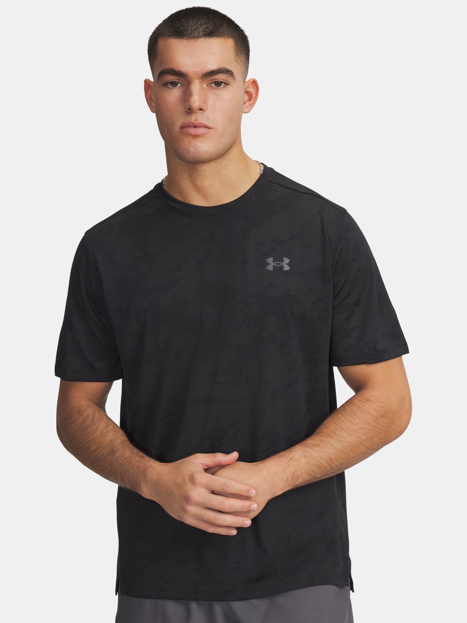 Férfi Under Armour UA Tech Vent Jcqrd SS póló
