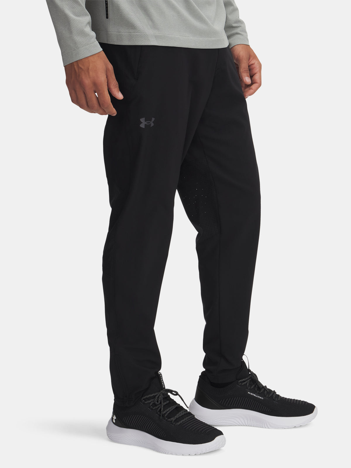 Under Armour Férfi sportnadrág Vanish Woven Tapered Pants-BLK Nadrág