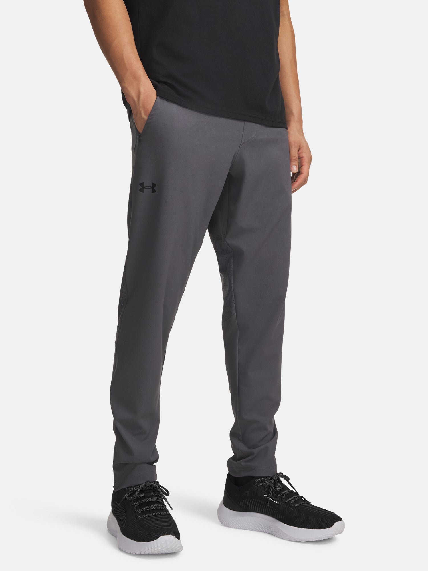 Under Armour Férfi Vanish Woven Tapered -GRY sportnadrág Nadrág szürke