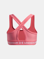 Lány melltartó Under Armour G Crossback Bra-PNK