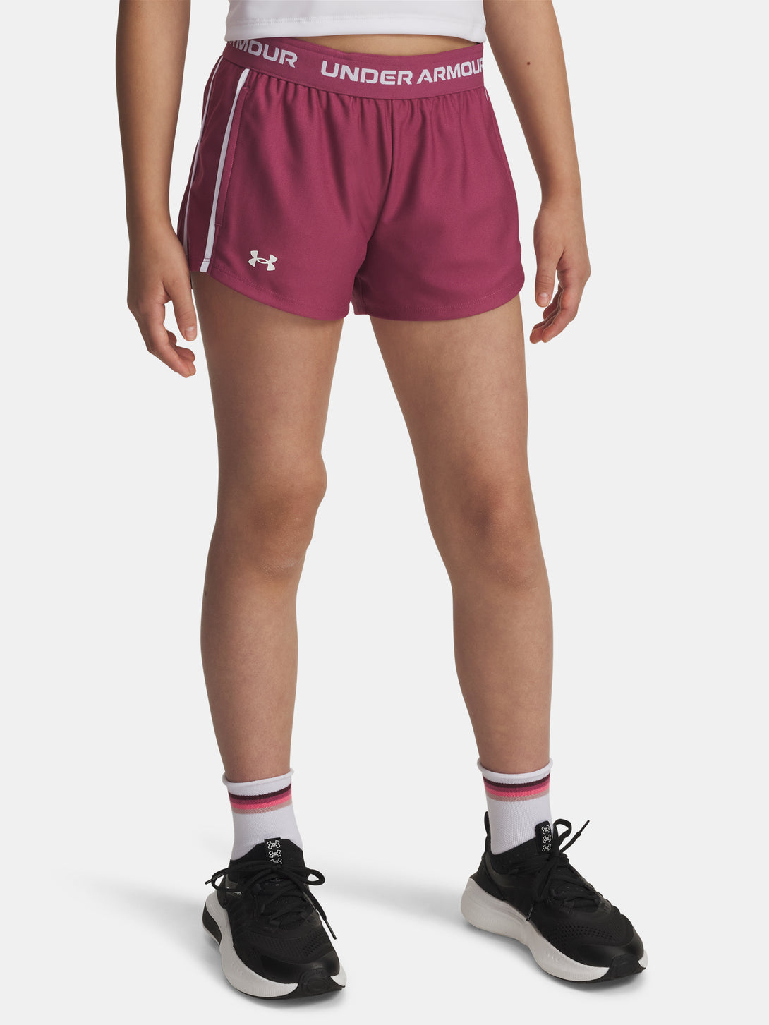 Under Armour Lányka rövidnadrág G Tech Play Up Short-RED Short