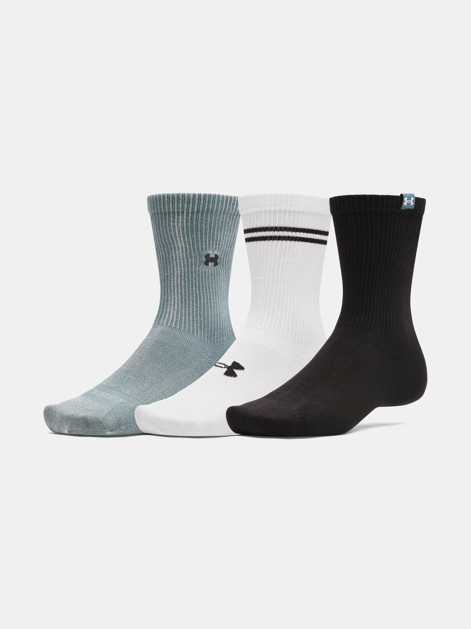 Under Armour Unisex zokni UA Sportswear Cotton Nv Crew (3 p Zokni