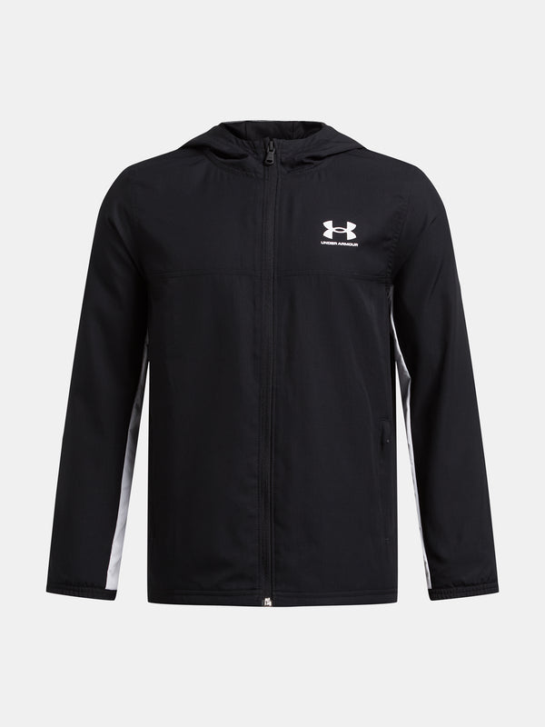 Under Armour Fiú dzseki UA B Rival Wvn Jacket Kabát