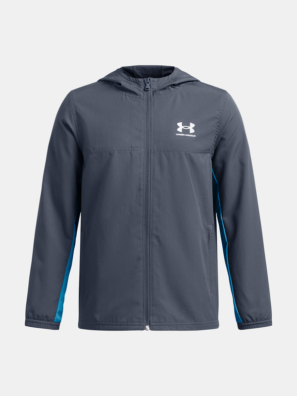 Under Armour Fiú dzseki UA B Rival Wvn Jacket Kabát