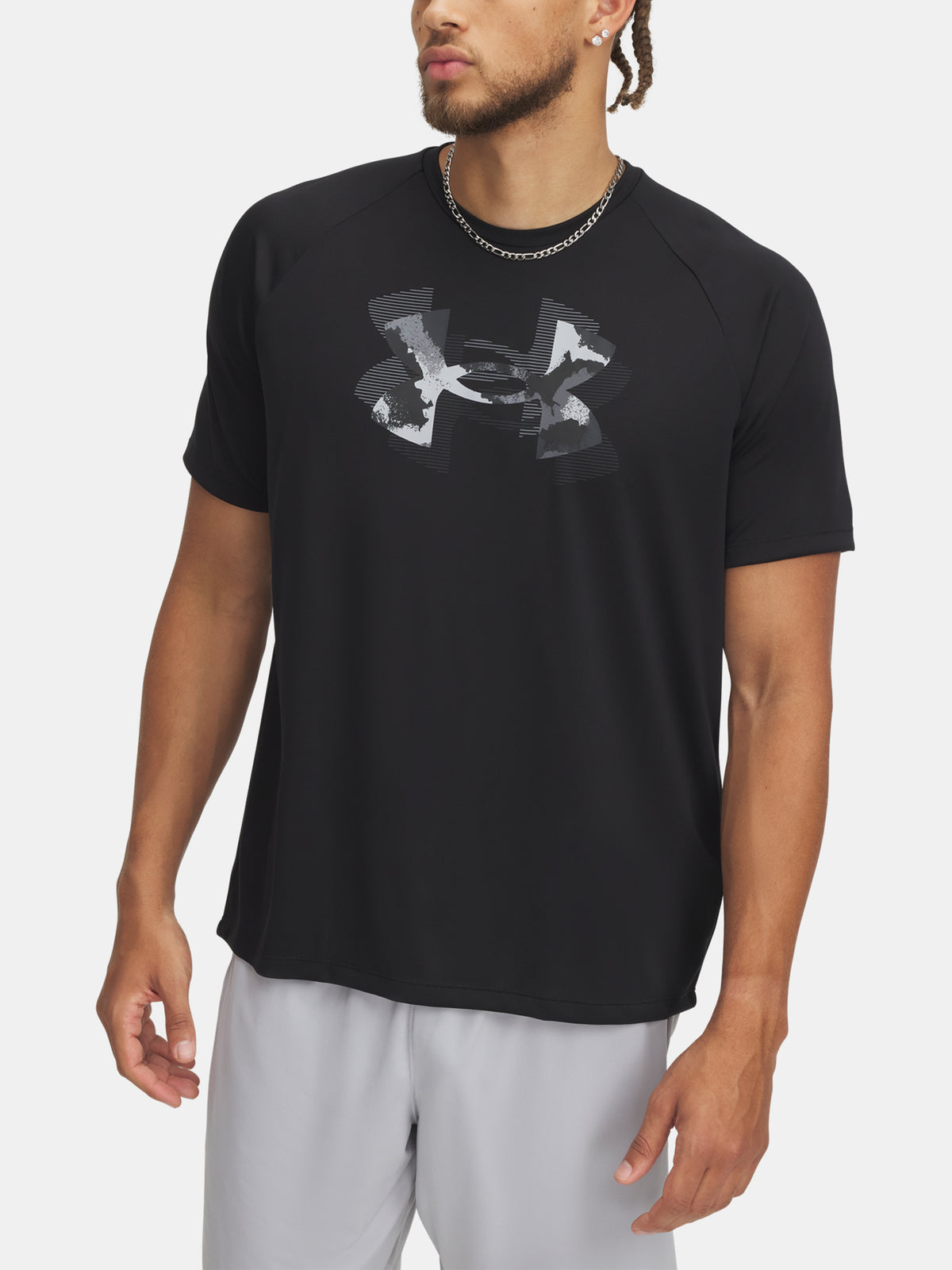 Under Armour Férfi póló UA M TECH PRINT FILL SS Póló