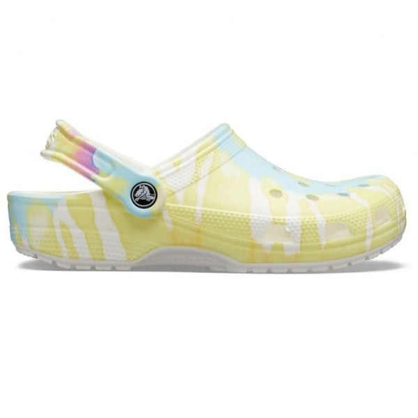 Crocs Classic Tie Dye Graphic Papucs