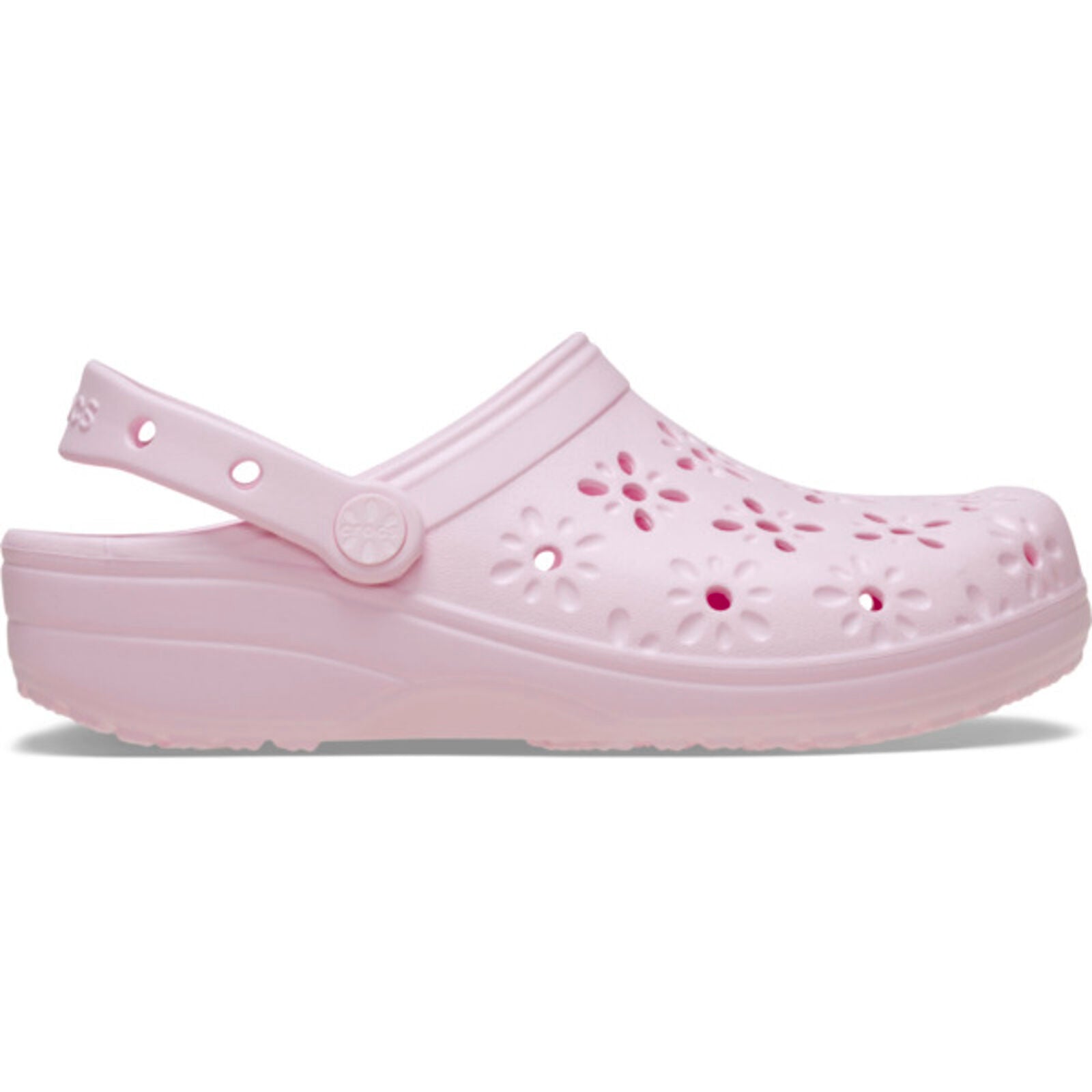 Crocs Classic Floral Cut Out Clog Női Papucs