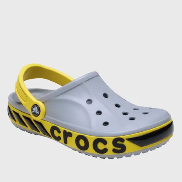 Crocs Bayaband Racer Band Clog K Papucs szürke