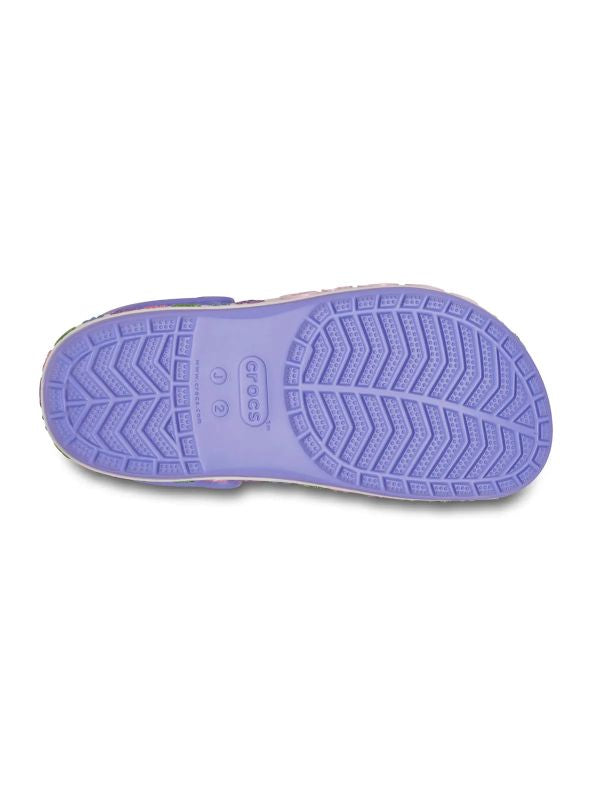 Crocs Bayaband Flower Band Clog K Papucs lila