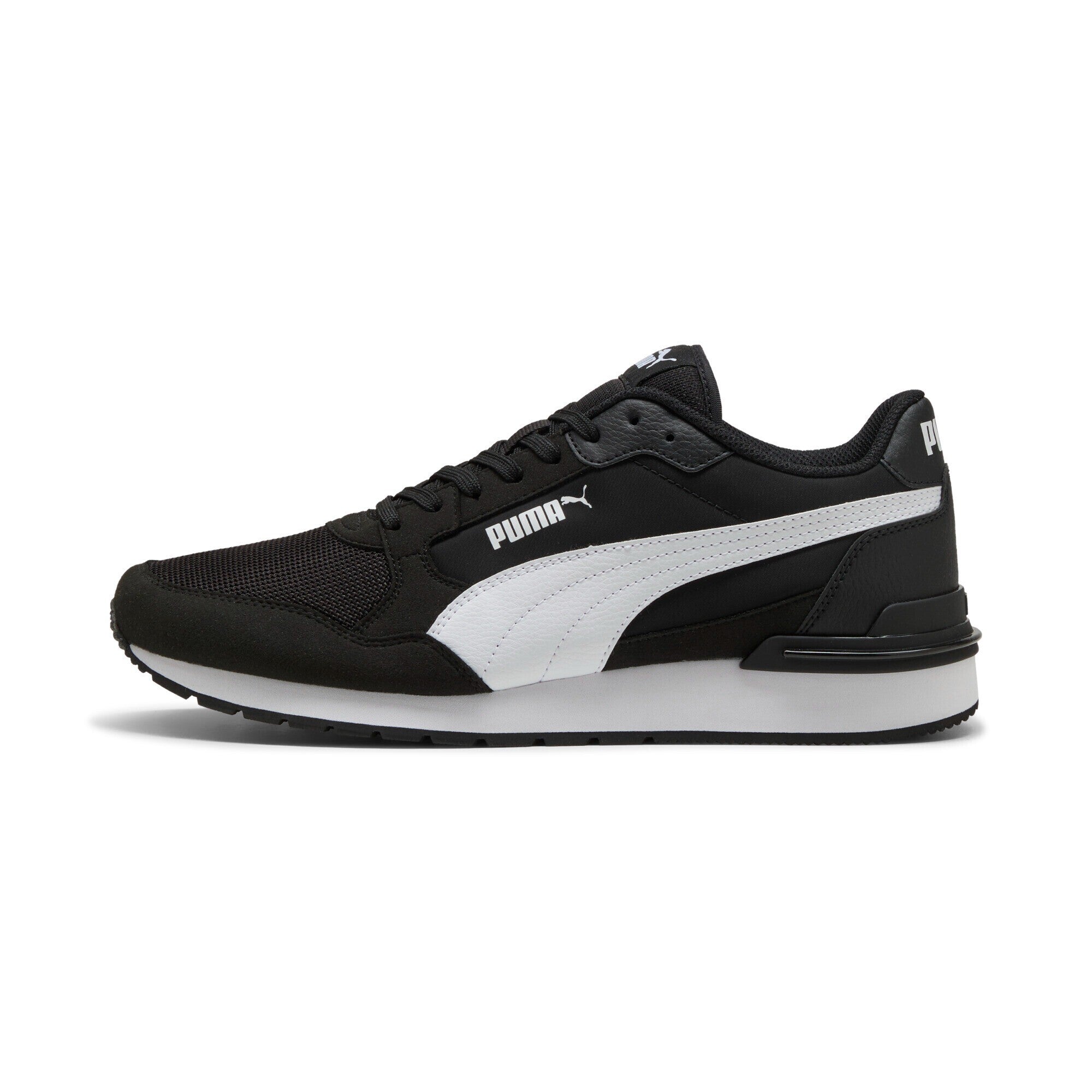 ST Runner v4 NL/ MESH PUMA Black-PUMA Wh (40474301) fekete utcai cipő