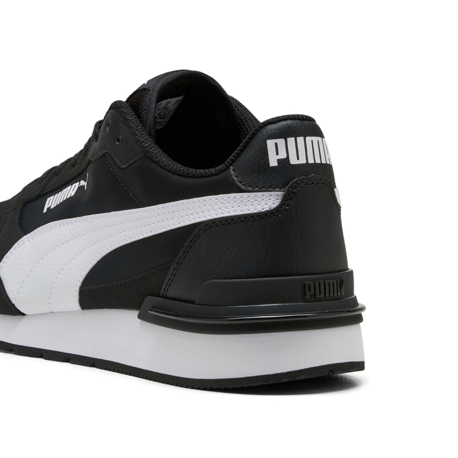 ST Runner v4 NL/ MESH PUMA Black-PUMA Wh (40474301) fekete utcai cipő
