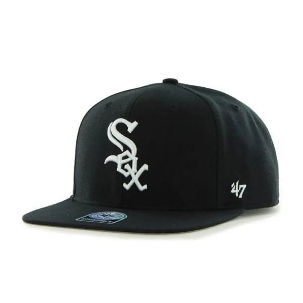 47 Brand Mlb Chicago White Sox Captain B-SRS06WBP-BK cap Baseball sapka