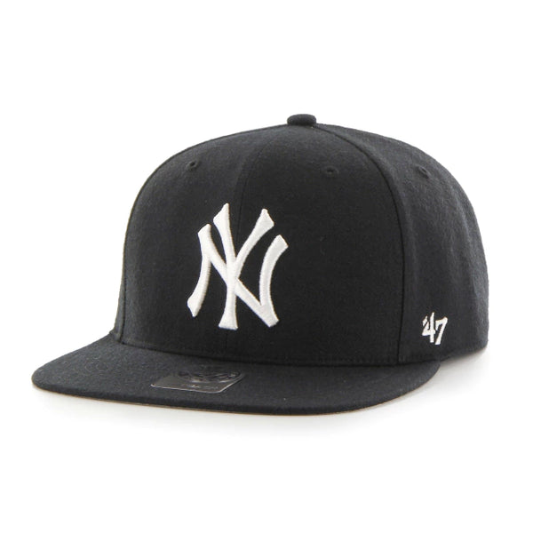 47 Brand MLB New York Yankees No Shot Cap B-NSHOT17WBP-BK Baseball sapka