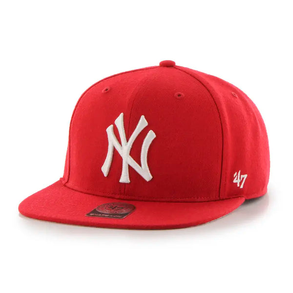 47 Brand MLB New York Yankees No Shot Cap B-NSHOT17WBP-RD Baseball sapka