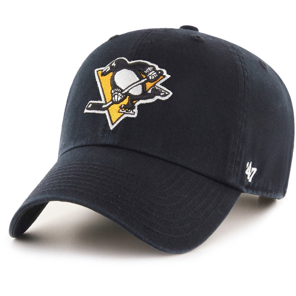 47 Brand NHL Pittsburgh Penguins H-RGW15GWS-BKB Cap Baseball sapka