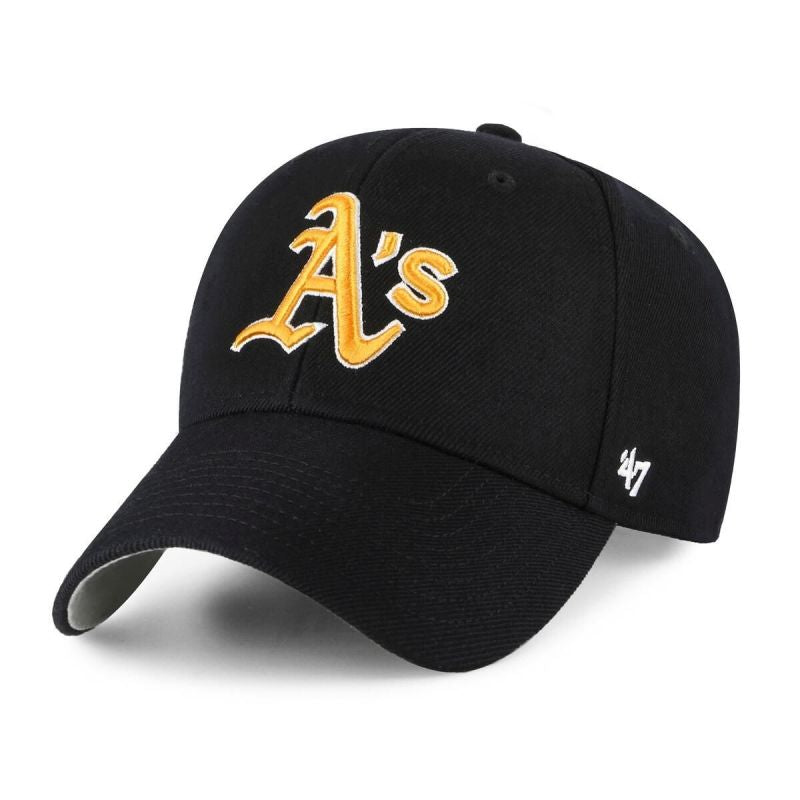47 Brand Oakland Athletics Raised Cap Baseball sapka B-MVP18WBV-BKG