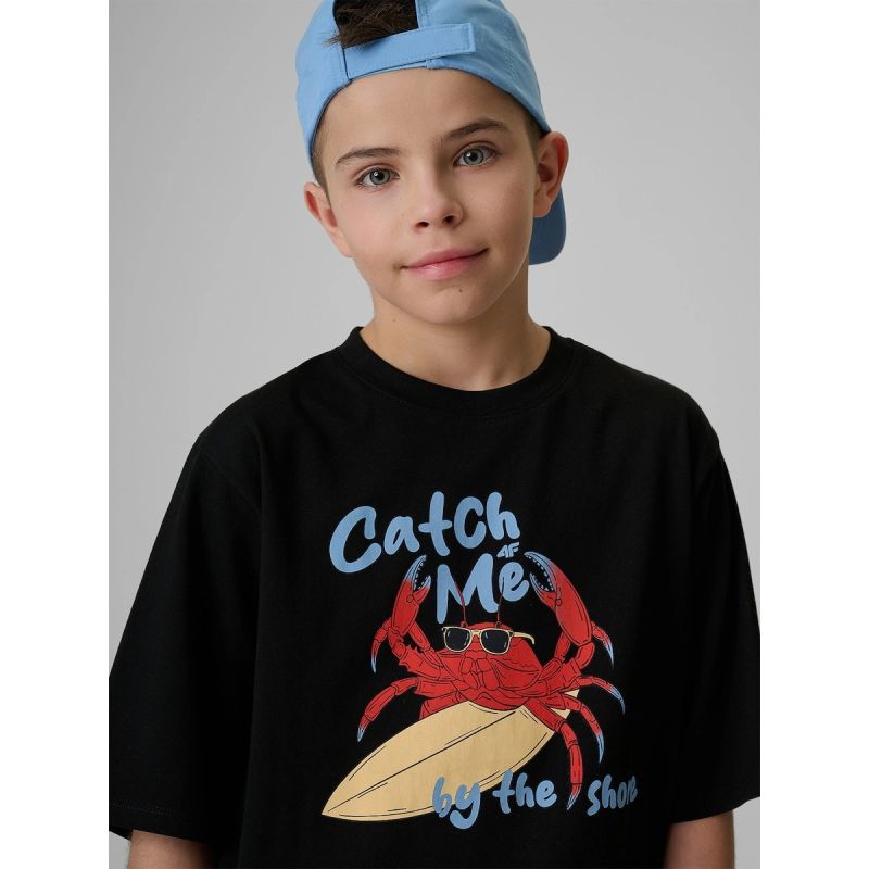 4F Boy's cotton T-shirt 158/164 gyerek 4FJRSS26TTSHM3903-20S