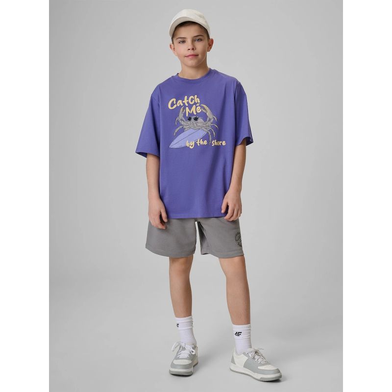 4F Boy's cotton T-shirt 158/164 gyerek 4FJRSS26TTSHM3903-51S