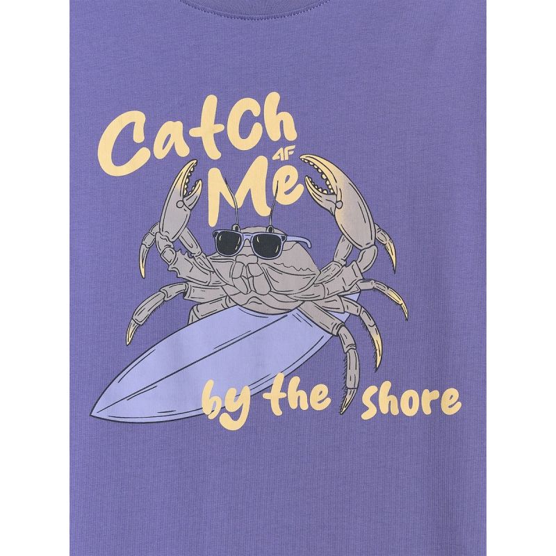 4F Boy's cotton T-shirt 158/164 gyerek 4FJRSS26TTSHM3903-51S