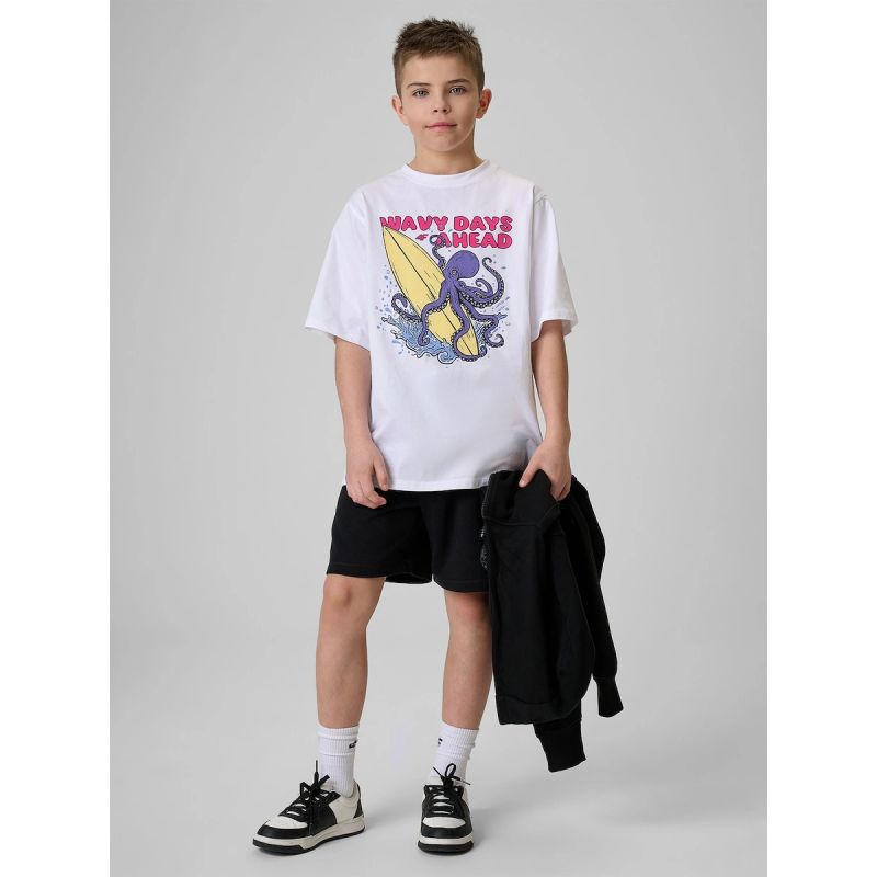4F Boy's cotton T-shirt 158/164 gyerek 4FJRSS26TTSHM3904-10S