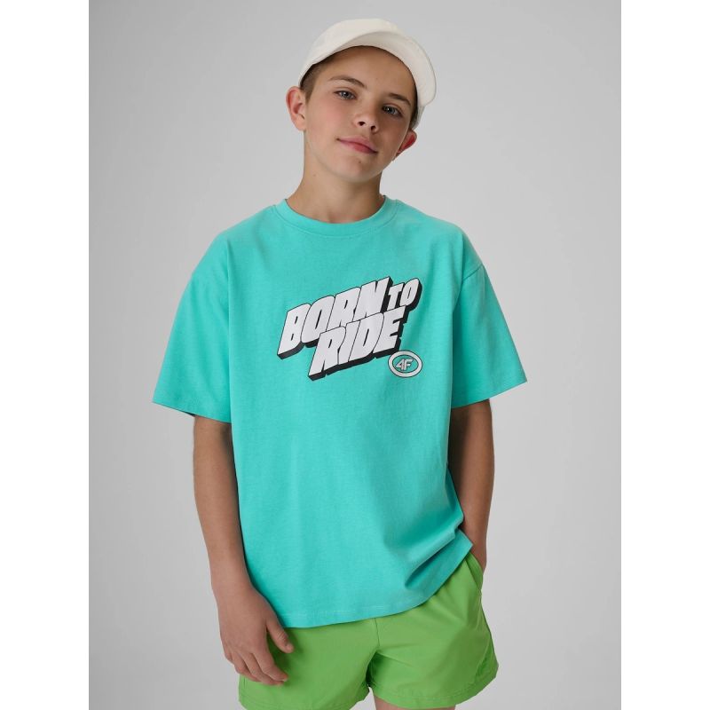4F Boy's cotton T-shirt 158/164 gyerek 4FJRSS26TTSHM4174-047S