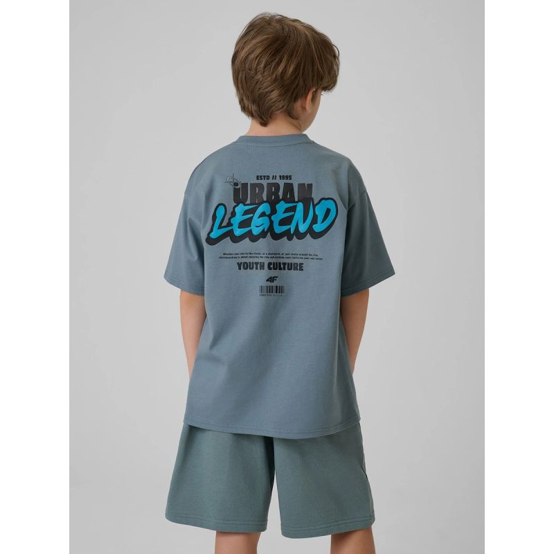 4F Boy's cotton T-shirt gyerek póló