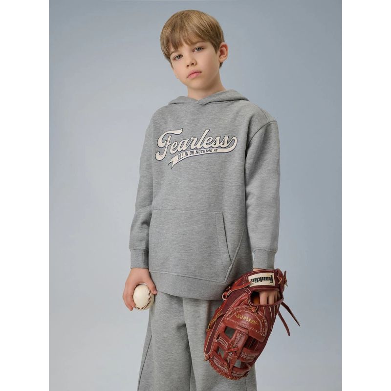 4F Boy's loose hooded sweatshirt 158/164 gyerek pulóver
