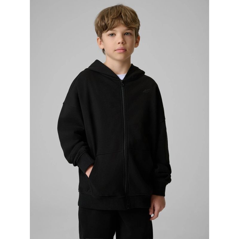4F Boy's loose hooded sweatshirt gyerek pulóver