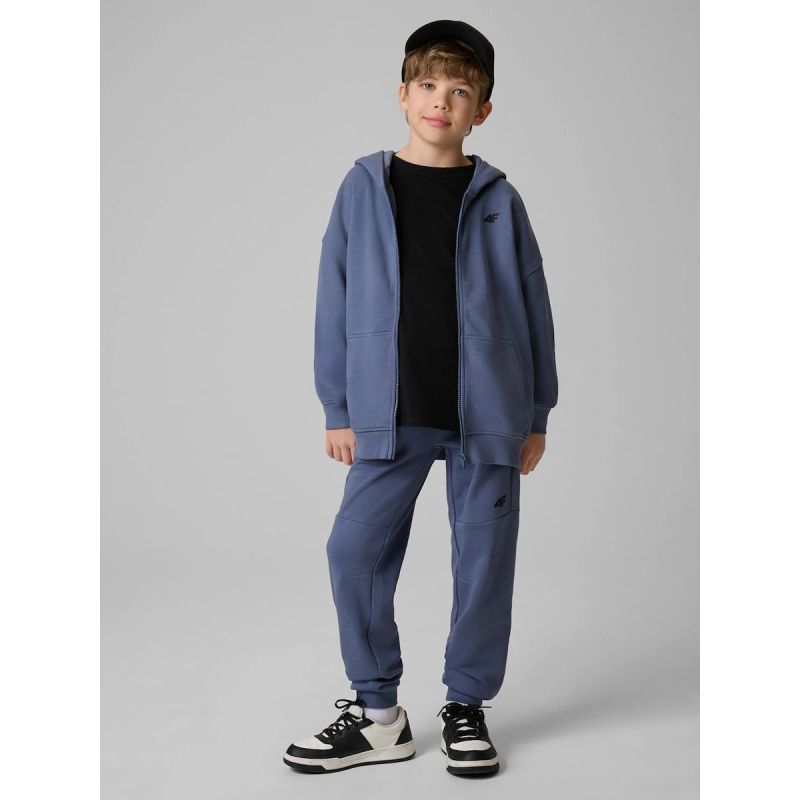 4F Boy's loose hooded sweatshirt gyerek pulóver