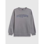 4F Boy's loose sweatshirt without hood gyerek pulóver