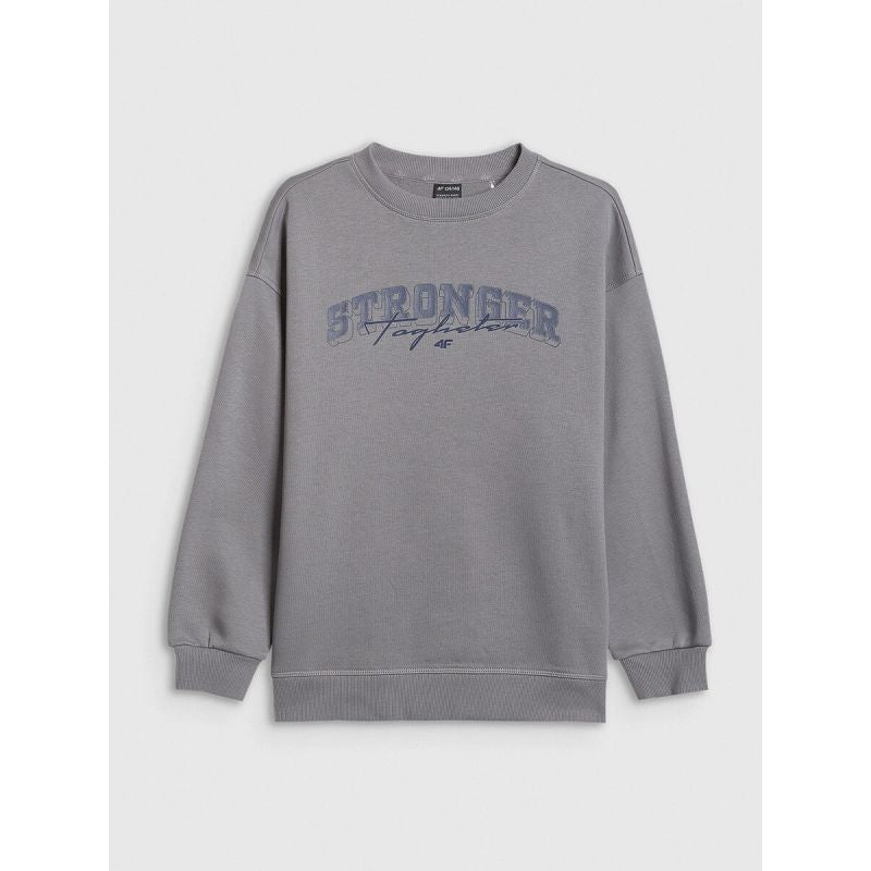 4F Boy's loose sweatshirt without hood gyerek pulóver