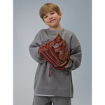 4F Boy's loose sweatshirt without hood gyerek pulóver