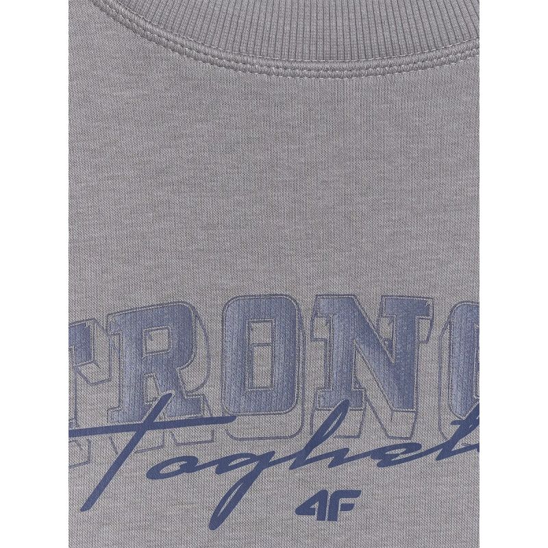 4F Boy's loose sweatshirt without hood gyerek pulóver