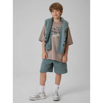 4F Boy's loose T-shirt with print gyerek póló