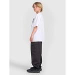 Boy's oversize T-shirt with print 4F gyerek 4FJRAW25TTSHM3062-10S