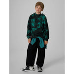 4F Boy's regular hooded sweatshirt gyerek kapucnis pulóver 4FJKAW26TSWSM3154-90A