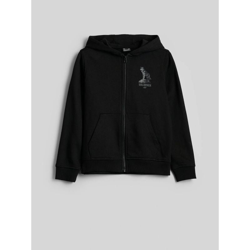 4F Boy's regular hooded sweatshirt gyerek kapucnis pulóver