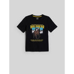 4F Boy's regular printed T-shirt gyerek póló 4FJKAW26TTSHM4456-20S